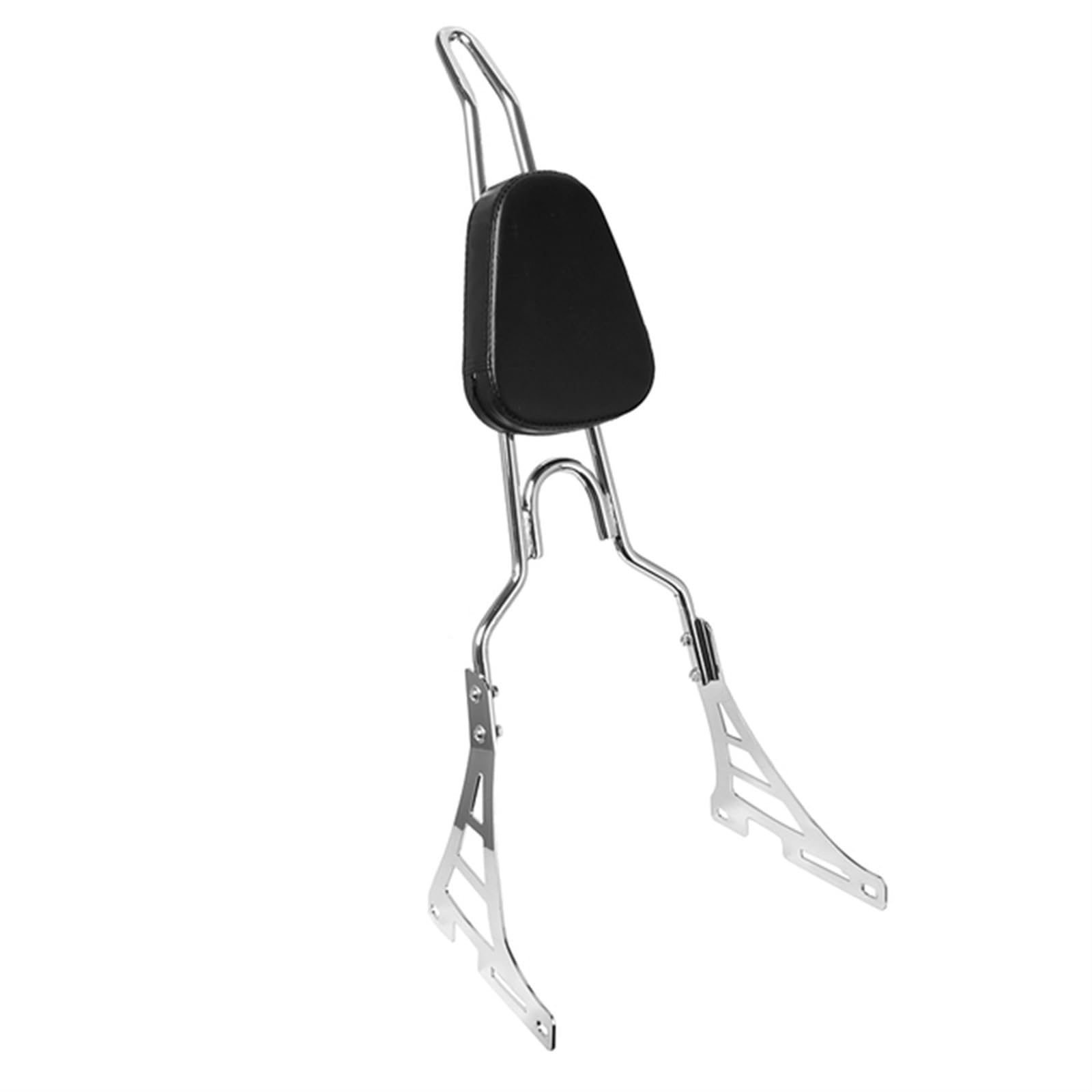 Sissy bar de dossier arrière noir de moto finition premium pour Sportster 883 et 1200