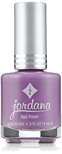 Jordana Nail Polish Enamel Professional Formulas-SILKY PURPLE (Soft Lavender Cream)