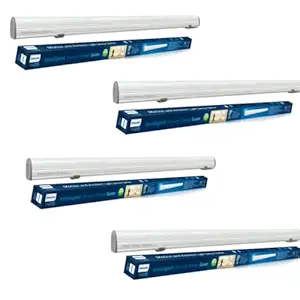 PHILIPS Motion Sensor 20W LED Batten/Tubelight | Motion Sensor Light for Home | Motion and Ambient Light Sensor Batten | Compact 3ft LED Tubelight | Cool White, Pack of 4