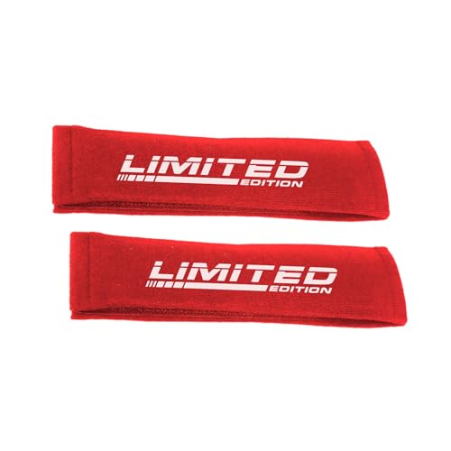 Image of Car Seat Belt Shoulder Pad Pack of 2 Safty Car Belt Cover for Safe Driving Comfortable to Drivers Travellers Fit for All Car