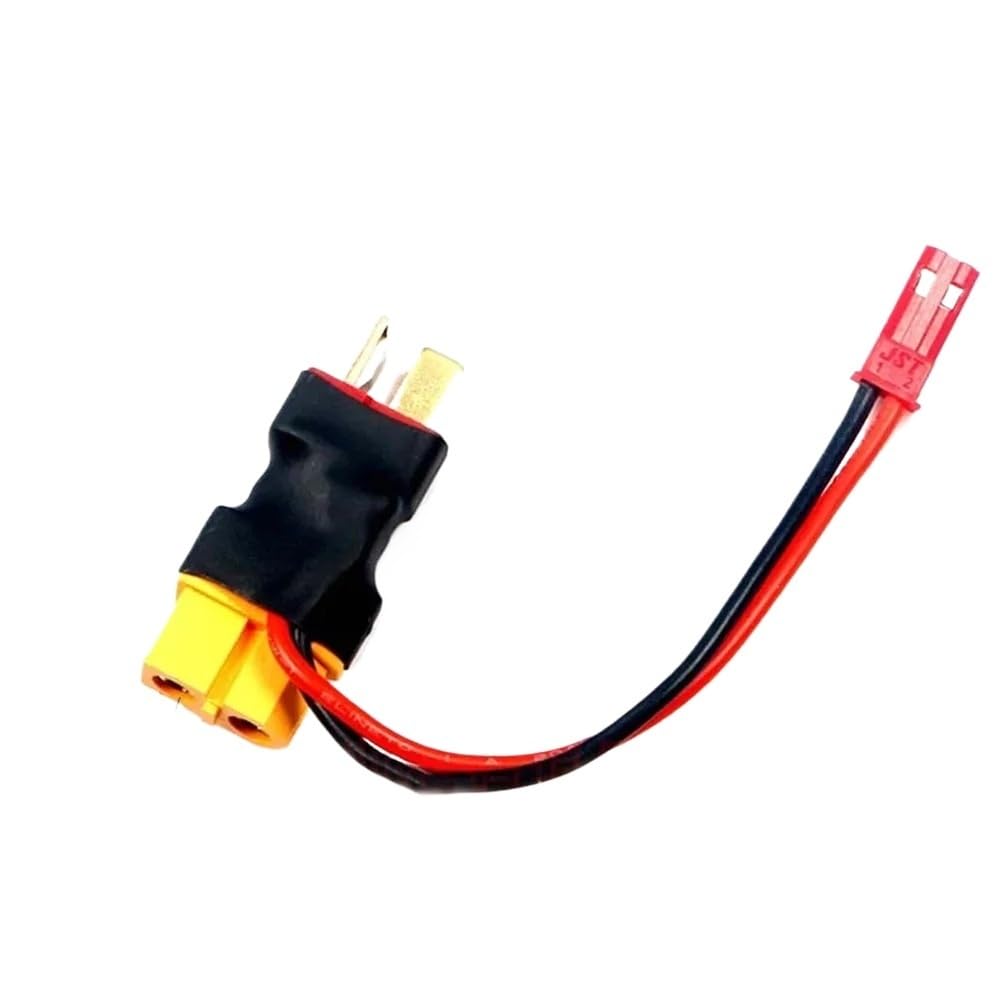 Bjnuylkerd Men's T -Xt60 Fe 1 Xt60 Xt T To Jst Fe Socket Adapter For Rc Helicopter Quadcopter Lipo Battery Connector(T -Xt60 Fe)