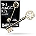 Magic Makers Golden Key- Precision Crafted Metal Prop for Close Up and Street Magic Performance