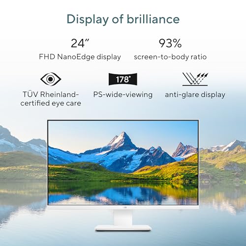 Image of Asus AiO V440,13th Gen Intel Core i3-1315U,23.8 inch FHD,100Hz,All-in-One PC(8GB RAM /512GB SSD /Windows 11 /Office 24 /Retractable Camera /with Wireless Keyboard & Mouse /M365 Basic (1Year)*) V440VAB-KWPC001WS