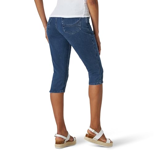 Riders by Lee Indigo Women's Ultra Soft Denim Capri, Sedona, 63