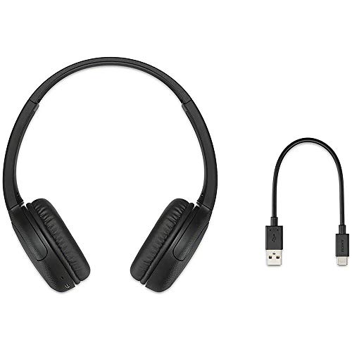 Image of Sony WH-CH510 Bluetooth Wireless On Ear Headphones with Mic (Black)