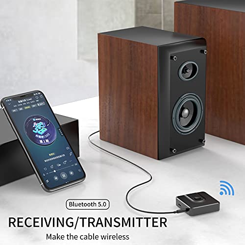 Tevimpeya 2-in-1 stereo, draadloos, audiozender en ontvanger Bluetooth 5. 0 twee modi - Image 5