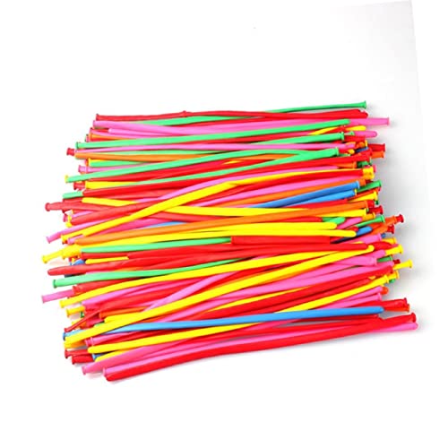 FRCOLOR 200pezzi Palloncini Modellabili in Lattice Twistabili Per Feste e Celebrazioni Di Decorazioni Compleanno Assortite Ecologiche