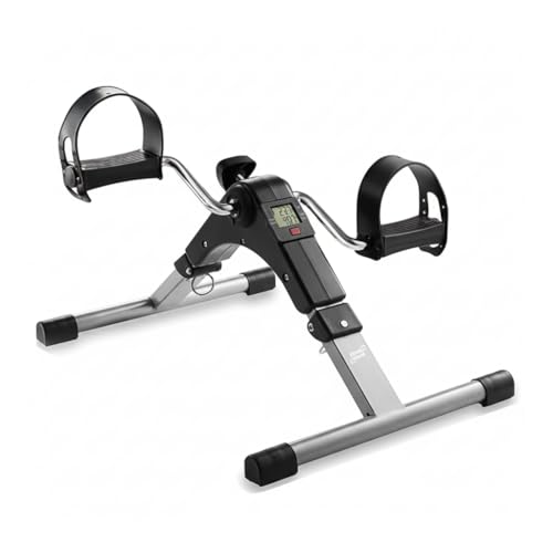 Image of Roughhouse Mini Cycle Pedal Exerciser for Home & Desk - Adjustable Resistance Under Desk Exercise Cycle for Legs & Arms, Low-Impact Fitness & Rehab Equipment