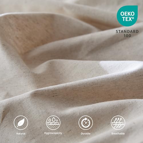 Biselinafrenchlinenpleatedbedskirt18tailoreddrapednaturallinencottonblendbasicdustbordersoftcomfortfarmhousebedding18kinglinen Urban Country Home Decor Biselina french linen pleated bed skirt 18 tailored draped natural linen cotton blend basic dust border soft comfort farmhouse bedding 18 king linen urban country home decor