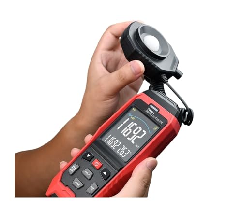 Photomètre luxmètre TA632A pour mesure d'intensité lumineuse et contrôle d'éclairage intérieur LCD