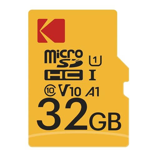 Amazon | Kodak 32GB クラス10 UHS-I U1 MicroSDHCカード アダプター
