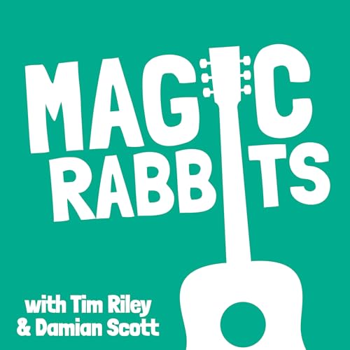Magic Rabbits Podcast Por Tim Riley and Damian Scott arte de portada