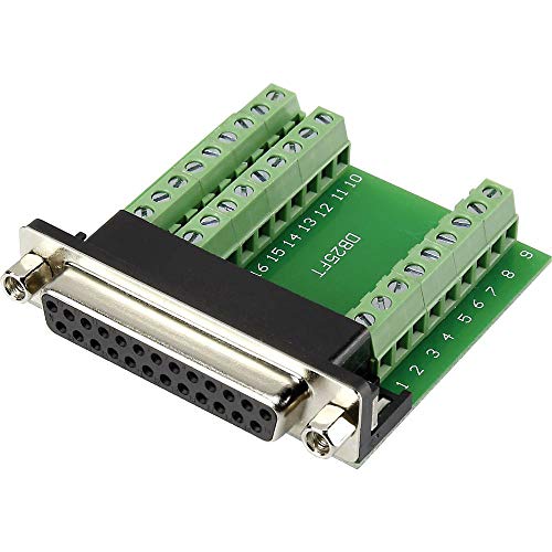 Tru Components Dsub25F-27Tb-3 1282791 D-Sub Presa 90° Numero Di Poli (Num): 25 Viti, 1 Pezzo