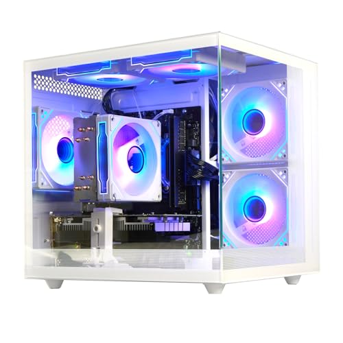 suevery Pre Built Gaming PC Ryzen 5 5500 3.6GHz,(6Core 12Threads