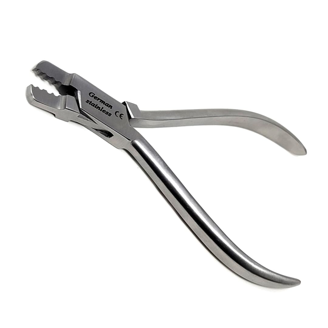 Dental Pliers Braces Wire Bending Loop Forming Orthodontic Pliers Bracket Remover Band Arch Wire Cutters Made of Stainless Steel (Lingual Archwire Plier)