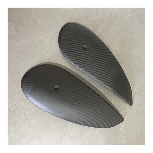 Caches latéraux réservoir en fibre de carbone véritable pour moto Scrambler de 2015 à 2018