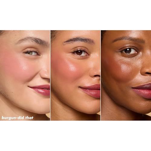 Image of e.l.f. Sheer For It Blush Tint, Multi-Use, Long-Lasting Lip & Cheek Makeup, Creates A Natural Flush Finish, Vegan & Cruelty-Free, Burgun-did That