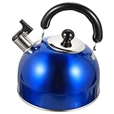 CLISPEED Wasserkocher Pfeifender Teekessel mit Isoliertem Griff Robuster Verbrühung Wasserkessel für Zuhause Praktischer Heißwasserkocher zum Tee und Getränkezubereiten