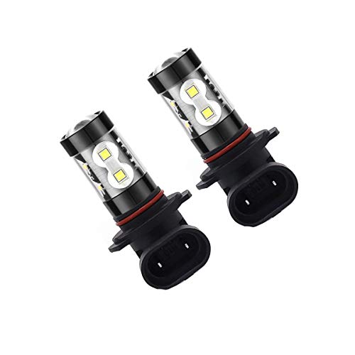 image for Henkeyi H10 9145 Fog Light Bulbs LED 50W Ultra Extremely Bright 6000K 