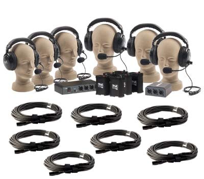 Anchor Audio COM-60FC/C PortaCom Wired Intercom Package