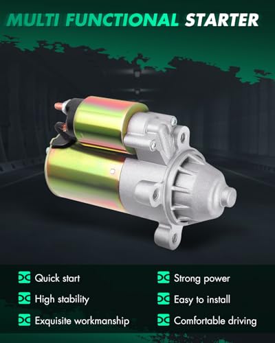 Image of SCITOO Motor Starter for SFD0041 6642 Starters Fit for Ford for Taurus 2000-2007, for Mercury for Sable 2000-2004