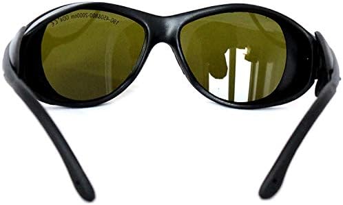JINGLUYAO 190nm-450nm & 800nm-2000nm Wide Spectrum Continuous Absorption Laser Mirror Safety Glasses