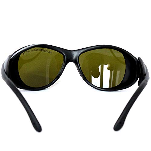 190 nm - 450 nm i 800 nm - 2000 nm szerokie spektrum ciągłej absorpcji laserowe lustro okulary ochronne