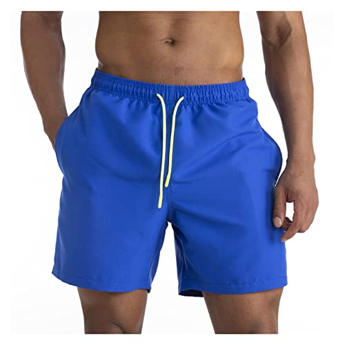 Short de plage anti-frottement CLSDRZC à double couche pour hommes en grande taille