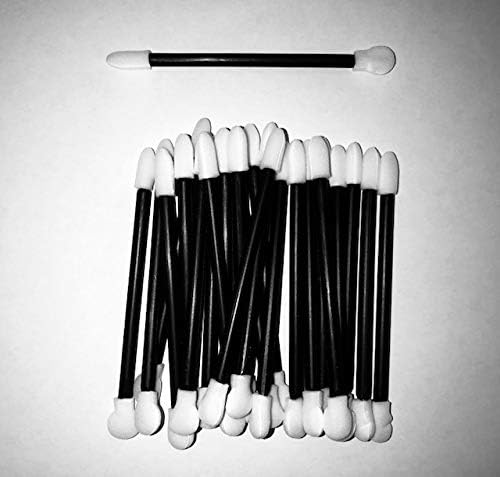 50PCS Disposable Eyeshadow Brush Applicator Dual Sided Sponge Makeup Brush by UROCK Brands