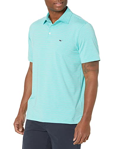 Image of vineyard vines Men's Bradley Stripe Sankaty Polo
