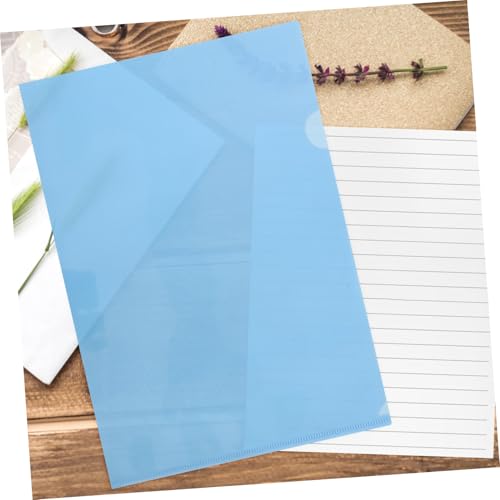 Dossier type transparent plastique pochette protectrice documents papier bureau - 7
