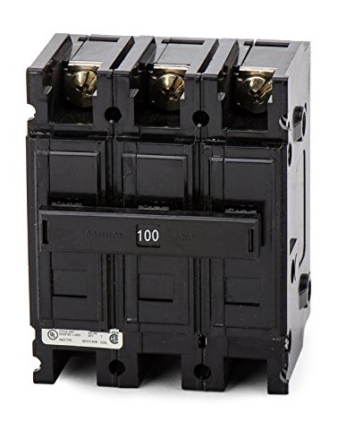 CUTLER HAMMER QC3100H 10 KAIC, 100 AMP, 240 VAC, 3-Pole, Circuit Breaker, Thermal Magnetic Trip, Type QC