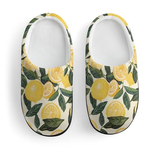 Lemon Cute Cotton Slippers Anti-slip House Shoe Slipper Indoor Outdoor3