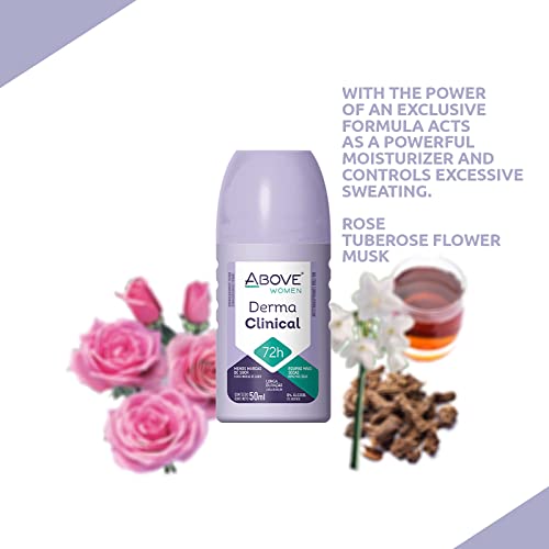 Desodorante antitranspirante roll-on para mujer 1.7 oz miniatura 5