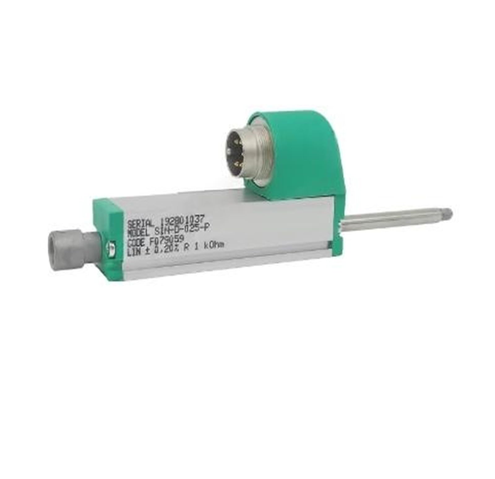 Sensore di spostamento lineare con molla incorporata SIN-D-025-P