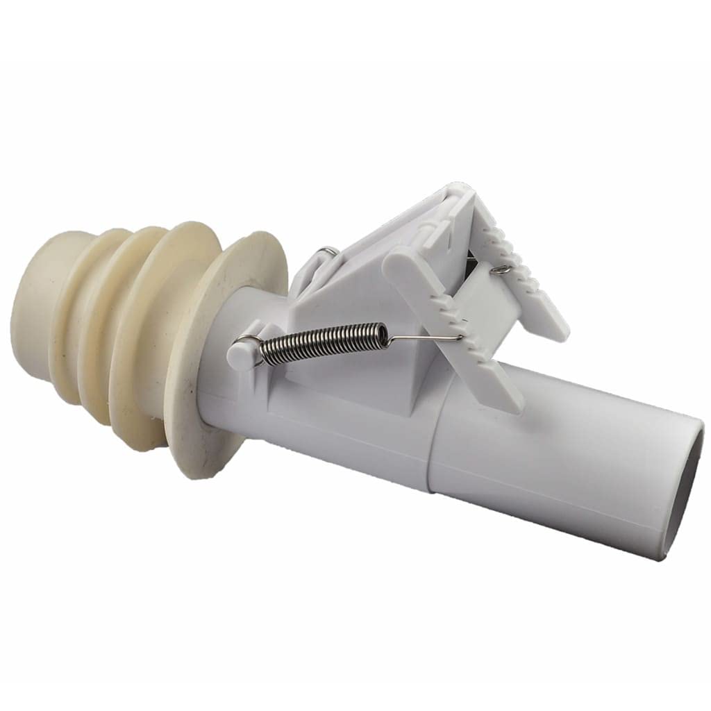 Aspirador de suelo totalmente automático con manguera de aspiración 10 x 0,8 m, conexión skimmer, regulador automático para limpieza de suelos de piscina con 0,5 a 1,5 HP