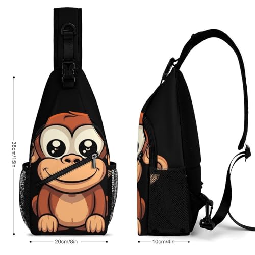 Bolso Sling Crossbody para Viaje y Senderismo miniatura 2