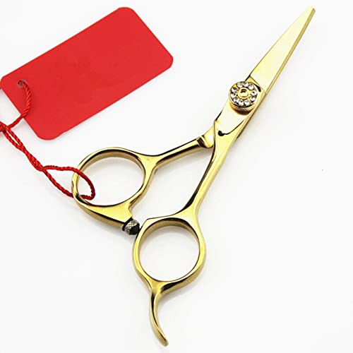 Forbici da Parrucchiere Professionali da 4 Pollici in Acciaio 440C per Sopracciglia, per Trucco E Taglio dei Capelli.