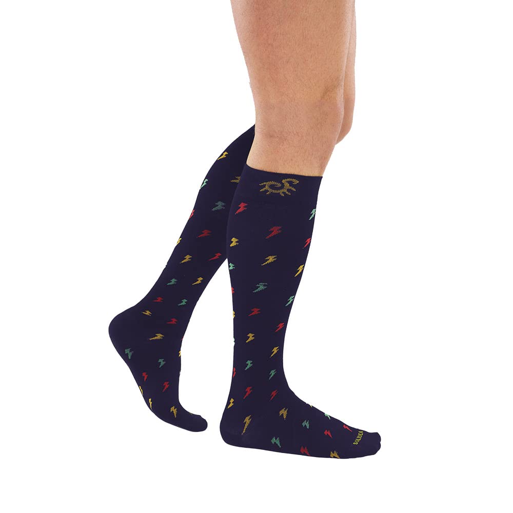 Mi-Bas Unisexes Solidea Socks for You Flash à Compression 18-24 mmHg - 7