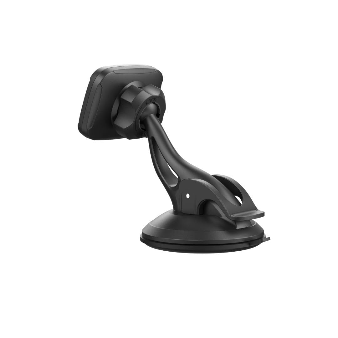 WE Supporto universale per smartphone da auto, fissaggio a ventosa, cruscotto, supporto magnetico, girevole a 360°