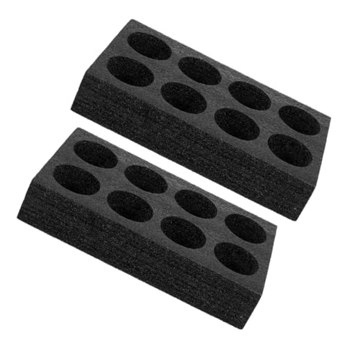 LIFKOME 2pcs Foam Pearl Cup Holder for Coffee Drinks Takeout Tray Organizer for Efficient Beverage Transport Commercial and Party Use