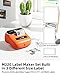 Phomemo M220 Label Maker, New Flagship Barcode Printer, 3.14 '' Bluetooth Thermal Label Printer, for Address, Mailing, Files,Small Printer Compatible with Android, iOS,with 3 Label, 80mm