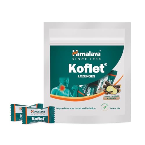 Himalaya Koflet Lozenges Clove,Licorice & Trikatu 10s pouch (B0CYLVM1MN) Amazon Price History, Amazon Price Tracker