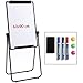 Produktbild Whiteboard mit Ständer Flipchart Staffelei Whiteboard DOEWORKS Magnetische Whiteboard doppelseitiger Ständer, höhenverstellbar und zusammenklappbar, 90cm x 60cm