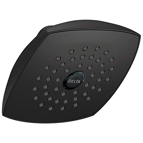 One-Day Sale: Up to 40% Off DELTA FAUCET RP64859BL Raincan Single-Setting Touch-Clean Shower Head, Matte Black