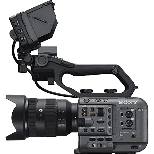Sony FX6 Digital Cinema Camera Kit with 24-105mm Lens (ILME-FX6VK) + Sony 80GB Cfexpress Card + BP-U35 Battery + Pro Case + Deluxe Cleaning Set + HDMI Cable + Memory Card Wallet + More (Renewed) - Image 5