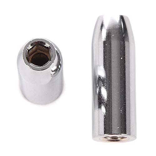 Allparts Bullet Truss Rod Nuts (2) For Fender - Chrome #TOP15