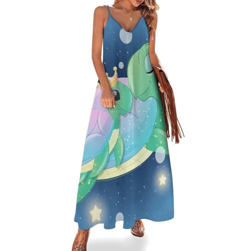 Robe longue d'été légère sans manches pour voyager sans s'encombrer