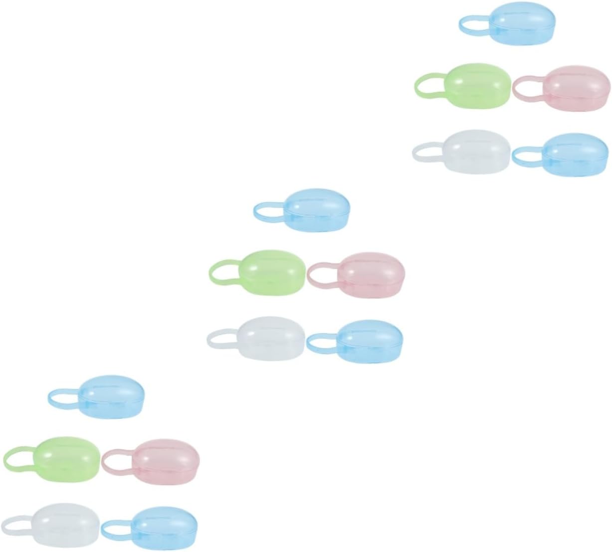 BESTonZON 15 Pcs Case Pacifier Box for Infants Container Pacifier Storage Box Pacifier Container for Babies Pacifiers Maams Pacifier Diaper Bag Essential Items Thing Holder