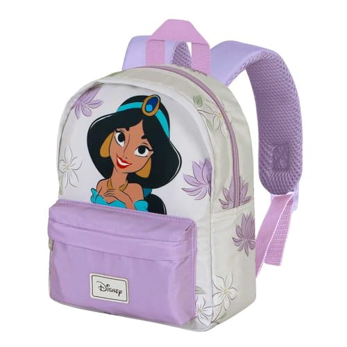 Disney Jasmín Lily-Mochila Preescolar Joy, Malva 22 x 27 cm, Capacidad 5 L